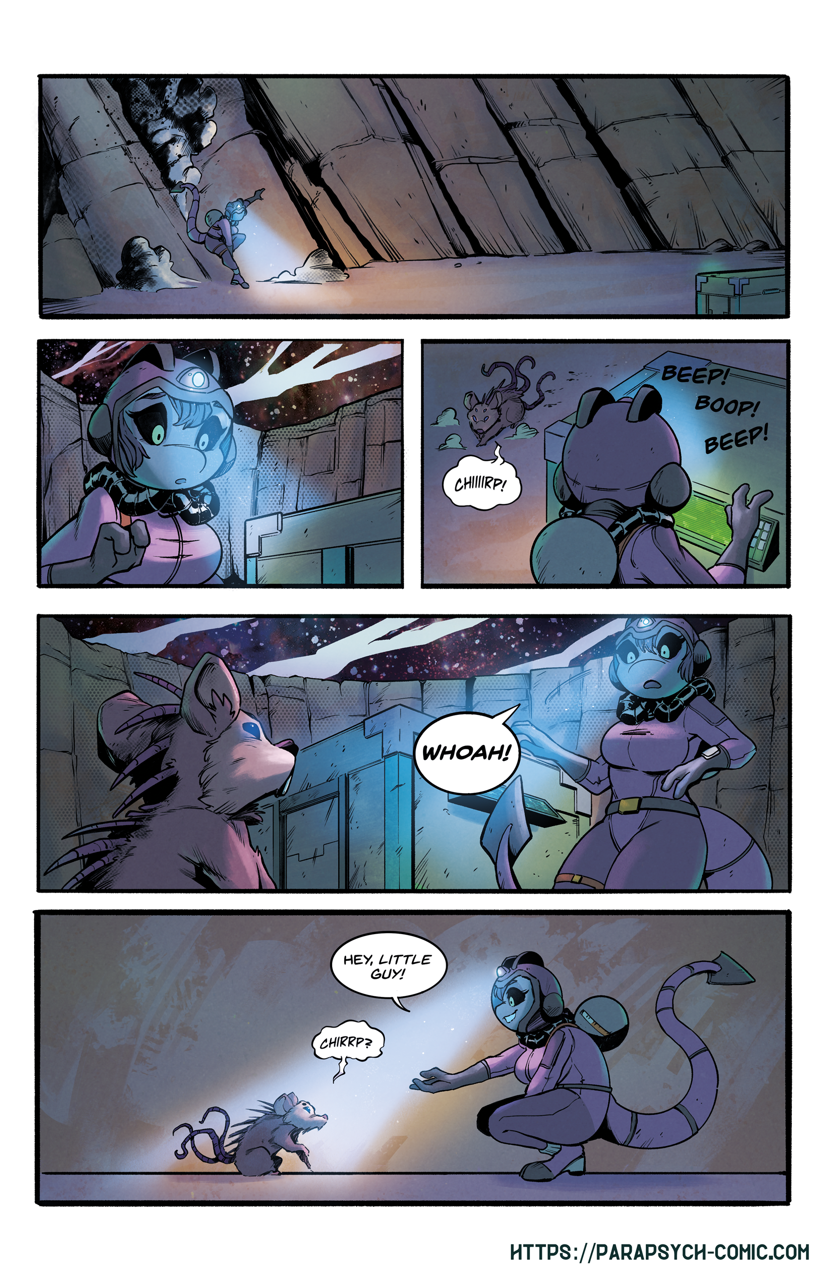 Didn't Cho say something about not being sure about atmo? How is a thing like that surviving on this dead, sunless planet? Let's not think too hard on it.